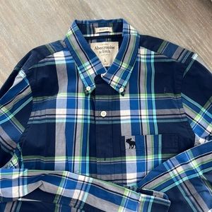 Abercrombie Mens Button Up Shirt. Long Sleeve. Size Large
